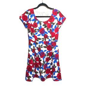 Maison Jules Floral Dress Pockets Size S